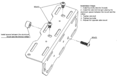 Ford Bronco 4-Door Roll Bar Mounts