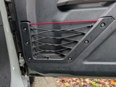 Ford Bronco Shock Cord Front Door Pockets