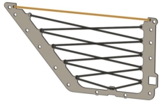 Ford Bronco Shock Cord Front Door Pockets