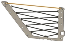Ford Bronco Shock Cord Front Door Pockets