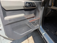 Ford Bronco Shock Cord Front Door Pockets